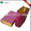 Custom glitter star fake book storage box with ribbon closure