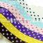 Welcome customize Ribbon, Hot sale Classic 2.5cm wide Spot Colorful Ribbon Fbric for DIY Gift Accessories