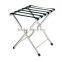 Portable Folding Stainless Steel Suitcase Shelves