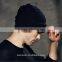 simple warm winter men and women custom blank crazy winter hats