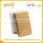 2016 New Custom ultra thin Noble business style golden wireless power bank