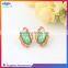 Newest design irregular stud earrings for women, ladies acrylic earring stud