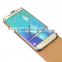 slim leather case with colorful PU protective case for Samsung Galaxy S6 edge plus