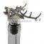 Wine aerator pourer aerating pourer wine pourer with unique stag head design