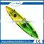 Chinese supplier three persons sit on fishing paddle kayak
