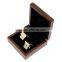 leather cufflink box for business man