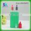 Unicorn bottle with child safety cap,10.15.30ml plastic material dropper bottle wholesale