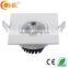 9W Square Brushed Black LED Ceiling Down Light