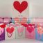Chic promotional printing Valentine's day gift bags