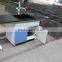 laboratory side bench with sink for school using
