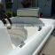 waterwish QD 12 feet frp fishing boat low price yacht made in China