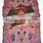 Colorful cutwork hand embroidery Boil wool scarf hand made