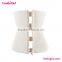 FeelinGirl Hook And Zipper Rubber Latex Waist Trainer Sexy Waist Training Corsets Waist Cincher Corset Tops Body Slimming Shaper