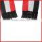 red black green scarf,advertising promotion Libya flag,130*14cm soccer scarf