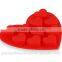BPA Free Hot Sales Heart Shape Silicone Ice Cube Molds Makers