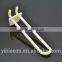 Direct Acrylic hooks Security display plastic pegboard hooks Euro Hooks                        
                                                Quality Choice