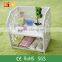 diy small carved wall mounted desktop cube storage shelf