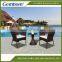 Gemhom Bistro Dining Set with 2 Stacking Chairs