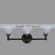 2015 Classic archaize metal and white shade wall lamp 4 light with UL
