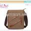 customized fashionable Europe and America canvas bag China supplier messenger bag with zipper
