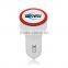 2016 New Products Dual Usb Car Charger for Smart Phone