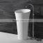 top grade luxury one piece pedestal sinks wash basin