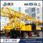 Large DFT-300 used water drilling rigs for sale, 300m drill rig on trailer