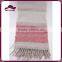 Fashion Awning Stripe Rayon Blend Long Scarf