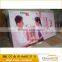 Single visual surface led frameless fabric outdoor advertising light box