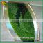 hotel decoration artificial green wall customized plastic vertical green wall