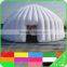 Inflatable tent in white with LED lighting