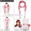 Fashion Romantic Rose Pattern Scarf,soft Polyster Scarf