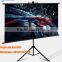 100inch projector screen Tripod 4:3 google chrome cast for tv screen or projector