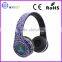 3D surround fashion design bluetooth headphone