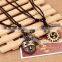 Manufacturers Selling Leather Punk Necklace Vintage Leather Necklace Hot Wheels Necklace