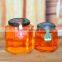 60ml 2oz hexagonal glass honey jar, honey bottle, honey pot