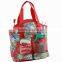 Red Carry Bag Metal Garden Furniture Set