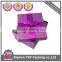 Purple custom printed boxes