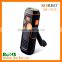Rechargeable emergency torch compact fm radio flashlight with SOS siren