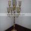Gold candelabra,antique Gold candelabra for sale,Gold plated candelabra