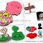 high quality well design cool medal shape soft pvc pin