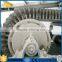 Heavy material corrugated sidewall rubber belt conveyor for quarry