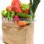 Custom Food Packing Bag / Brown Paper Bag For Food