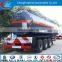 Plastic-lined steel Chemical liquied semitrailer chemical tanker truck for HCl chemical tank truck semi-trailer