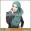 Green fashion viscose new designs muslim scarf womens hijab