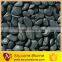 natural black round pebble stone