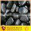 natural black round pebble stone