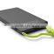 original Pineng design power bank with built in micro cable with phone connector power banks