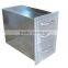 Icegreen Office Use Stainless Steel Storage Cabinet With Flush Triple Access Drawer