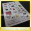Non-Toxic Fashion Custom Country Flag Temporary Tattoo Sticker